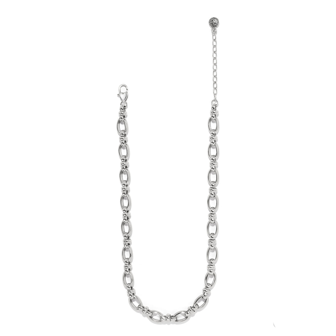 FERRARA SIENA CHAIN NECKLACE - SILVER