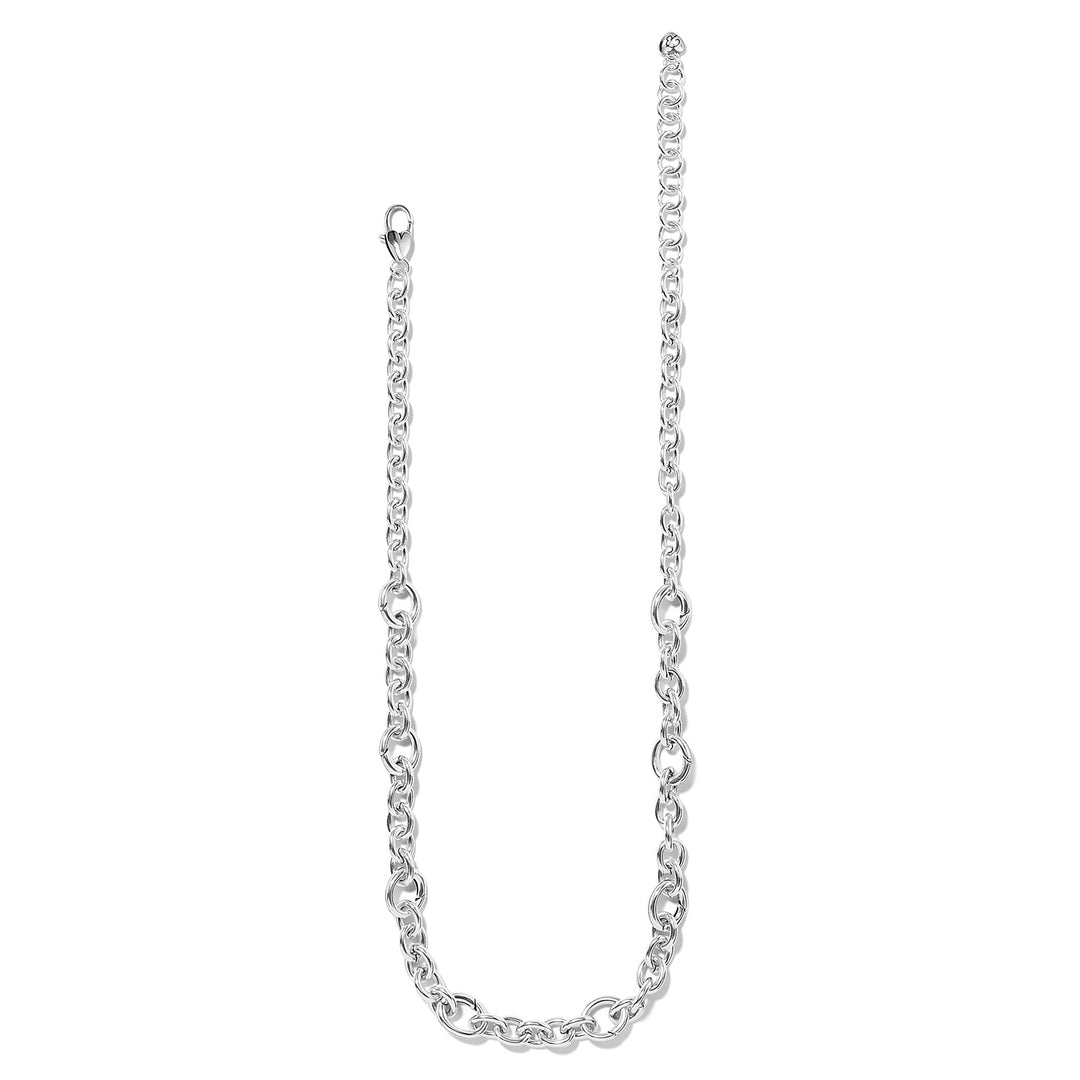 LUXE LINK CHARM HOLDER - SILVER