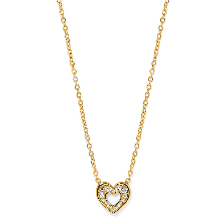 ENCHANTING HEART NECKLACE - GOLD