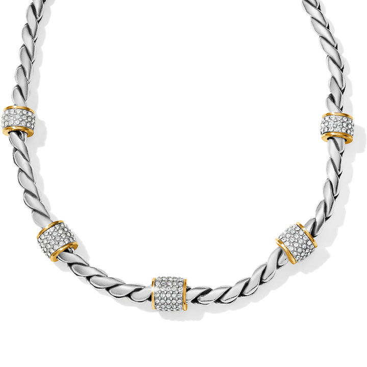 MERIDIAN NECKLACE - SILVER-GOLD