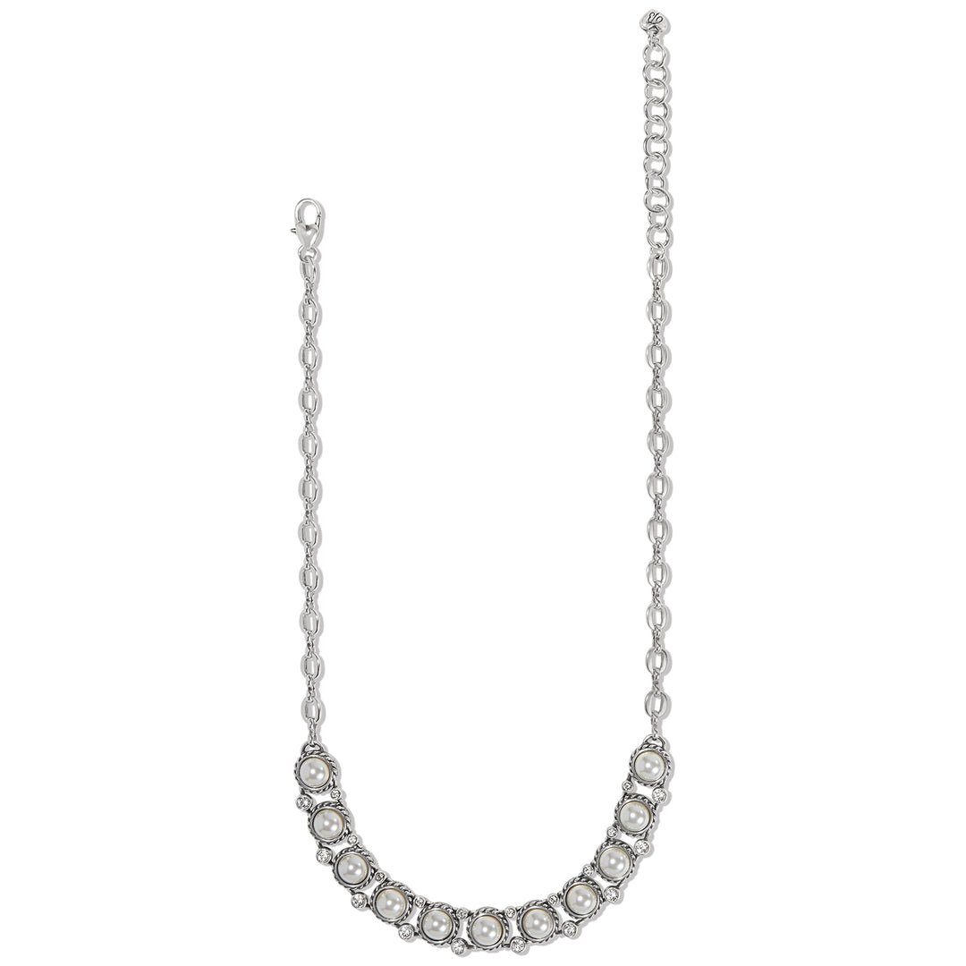 SEA GEM COLLAR NECKLACE - SILVER