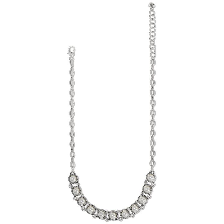 SEA GEM COLLAR NECKLACE - SILVER