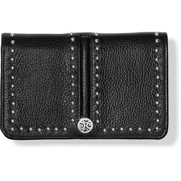 PRETTY TOUGH MEDIUM ZIP WALLET - BLACK