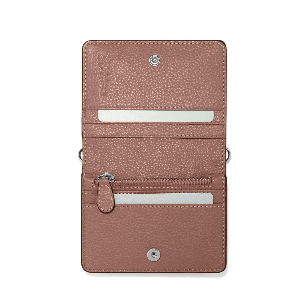 INTERLOK HARMONY MEDIUM WALLET - FRENCH MAUVE