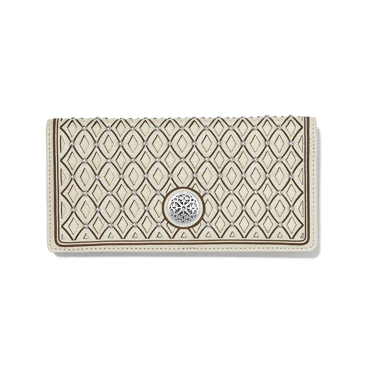 FERRARA LA BELLEZZA SLIM FOLIO WALLET - WHITE