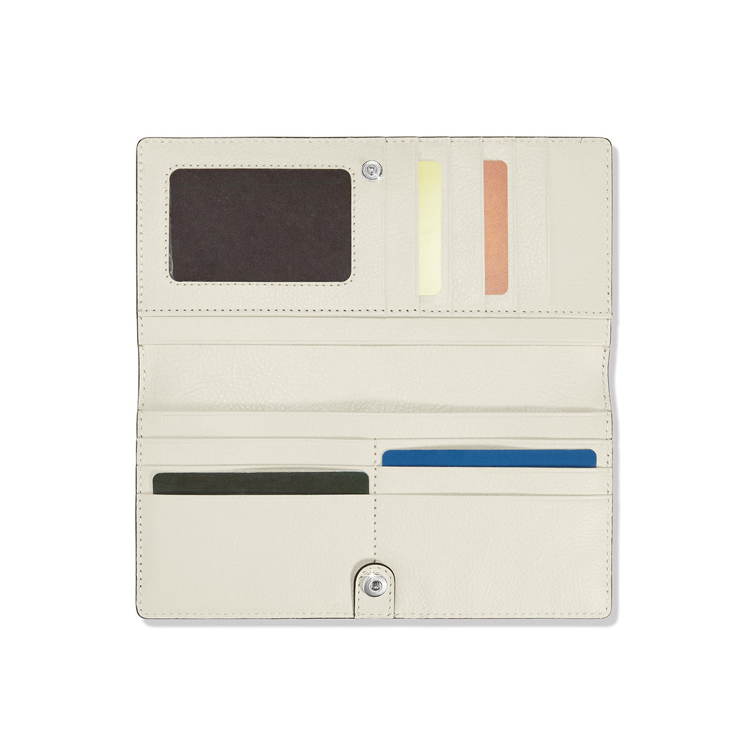 FERRARA LA BELLEZZA SLIM FOLIO WALLET - WHITE