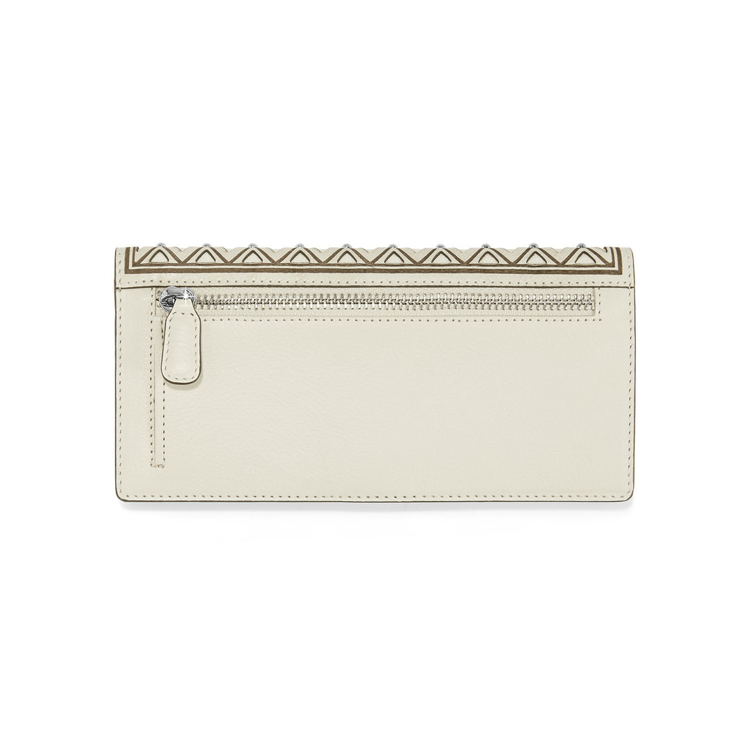 FERRARA LA BELLEZZA SLIM FOLIO WALLET - WHITE