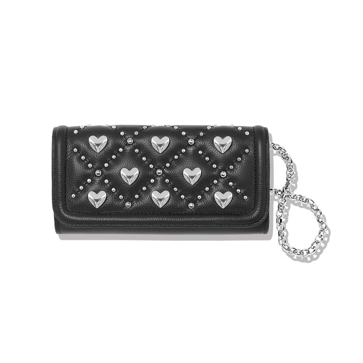 BRAVE HEART LARGE WALLET - BLACK