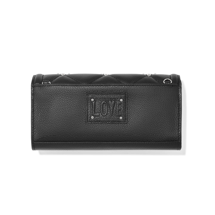 BRAVE HEART LARGE WALLET - BLACK