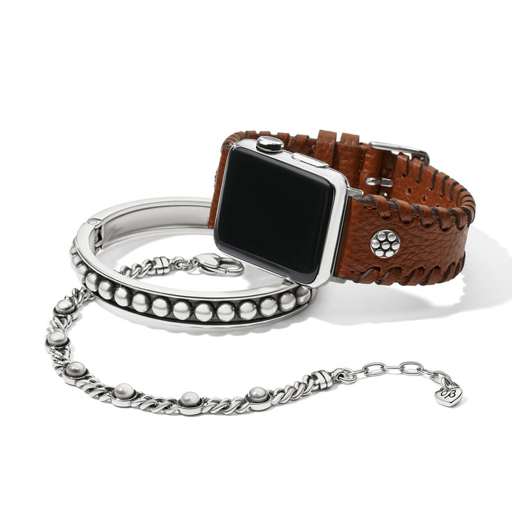 HARLOW LACED BOURBON WATCH BAND