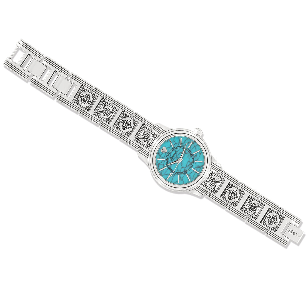 SANTA FE WATCH - SILVER-TURQUOISE