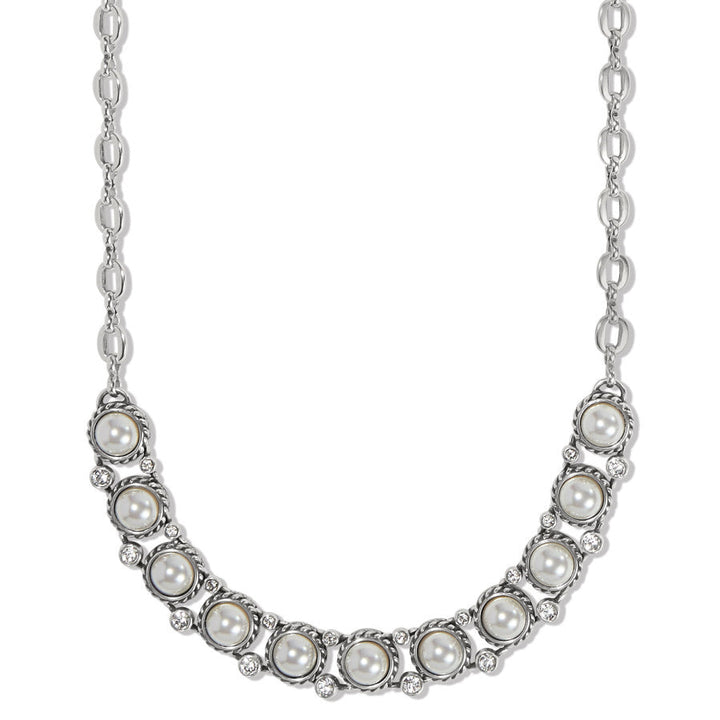 SEA GEM COLLAR NECKLACE - SILVER
