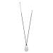 Cascade Drop Cord Necklace - Silver