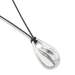 Cascade Drop Cord Necklace - Silver
