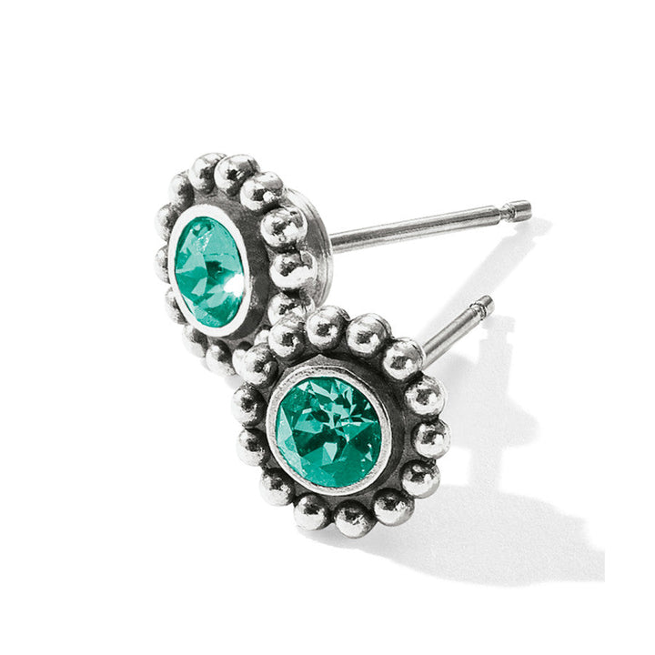 Twinkle Color Mini Post Earrings - green