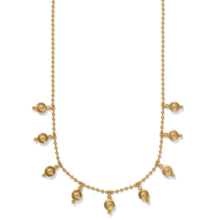 TWINKLE MOD DROPLET REVERSIBLE NECKLACE - GOLD