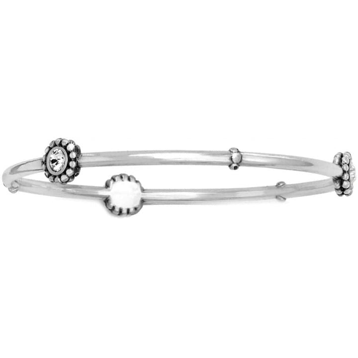 TWINKLE ROUND BANGLE- SILVER