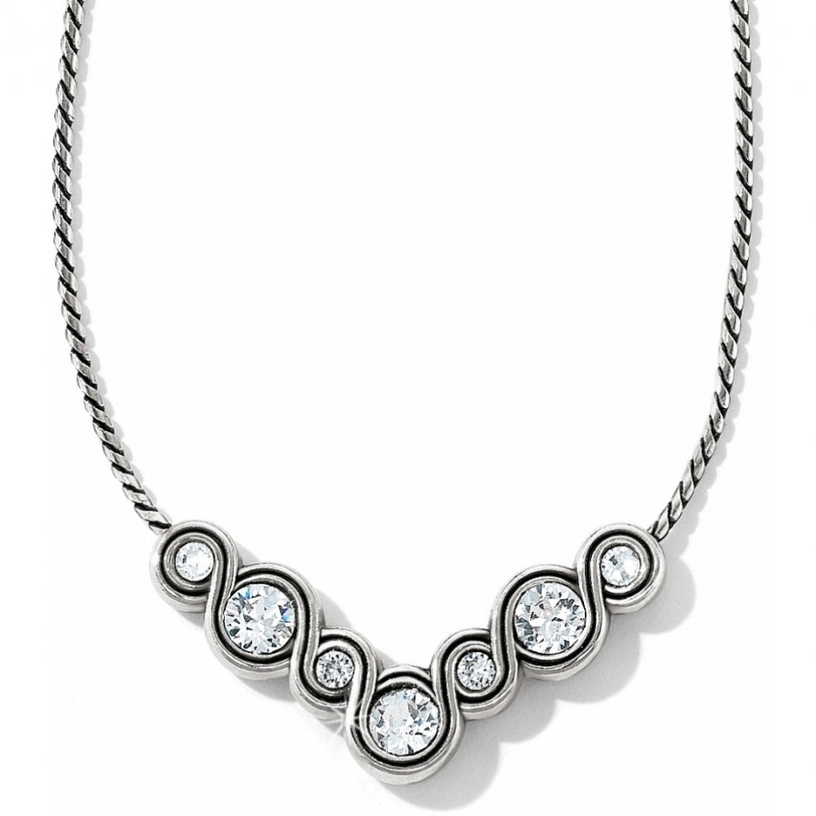 INFINITY SPARKLE NECKLACE - SILVER