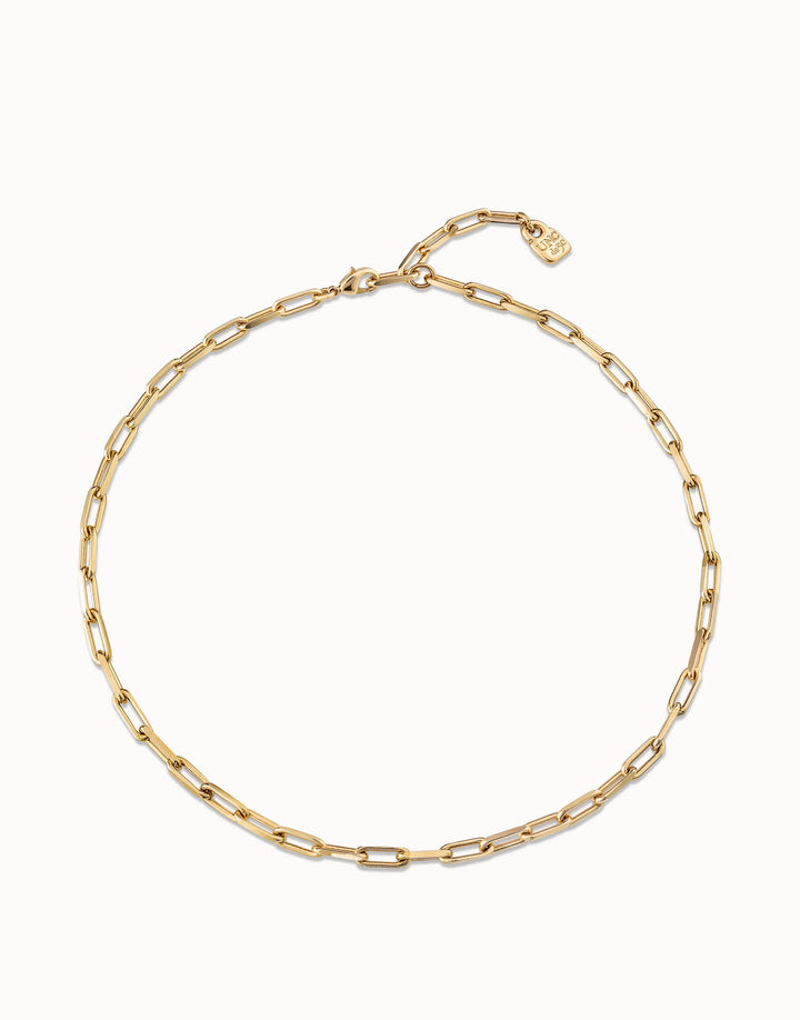 CHAIN 9 NECKLACE - GOLD