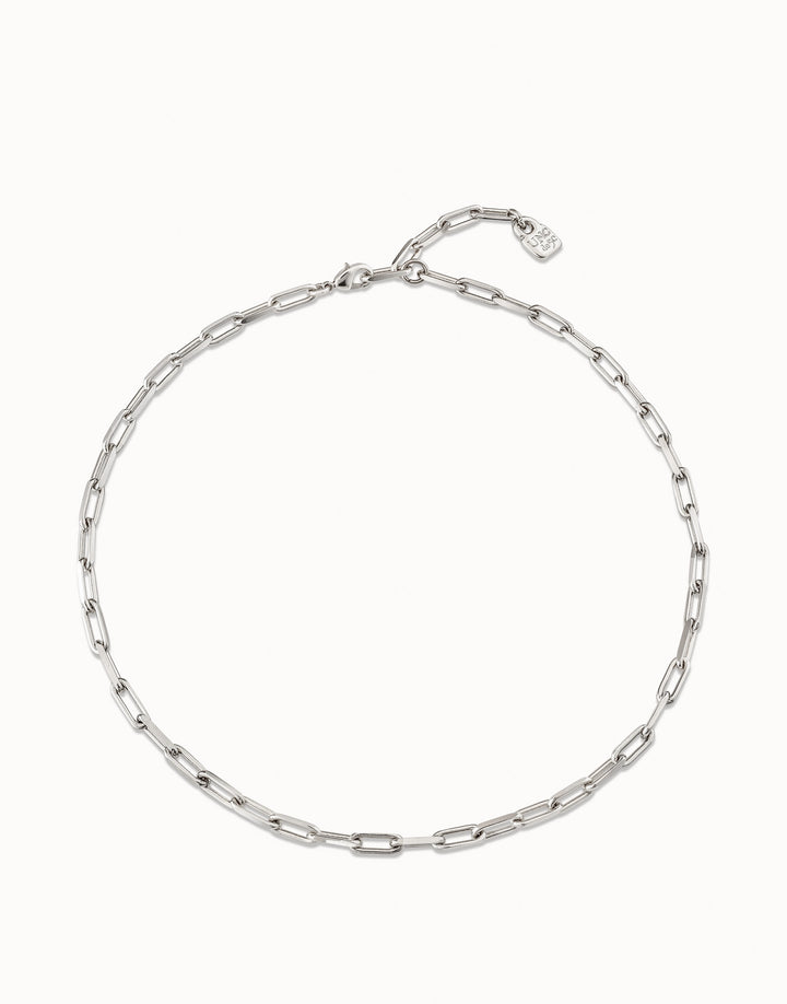 CHAIN 9 NECKLACE - SILVER